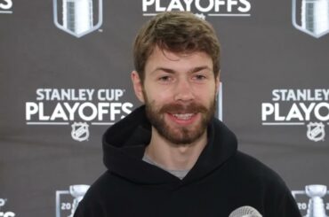 2023 #nhl Playoffs: Seattle Kraken Defenseman Oliver Bjorkstrand - OFF DAY- 05.10.23