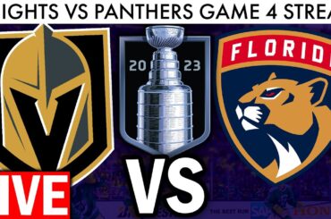 🔴 LIVE: GOLDEN KNIGHTS VS PANTHERS GAME 4 STREAM! (NHL Playoffs / 2023 Stanley Cup Final News Today)