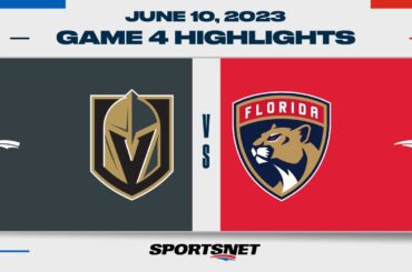 Stanley Cup Final Game 4 Highlights: Golden Knights vs. Panthers - June 10, 2023