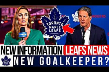 🚨 BREAKING NEWS! Goalkeeper Update On The Maple Leafs! TORONTO MAPLE LEAFS NEWS