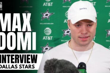 Max Domi Discusses Stars Playoff Run, Free Agency, Desire to Stay With Dallas & Stars Young Core