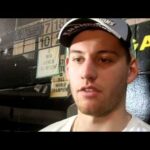 Providence's Jon Gillies after Frozen Four championship win