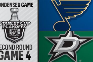 05/01/19 Second Round, Gm4: Blues @ Stars