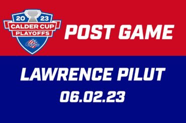 Lawrence Pilut Post Game | 06.02.23