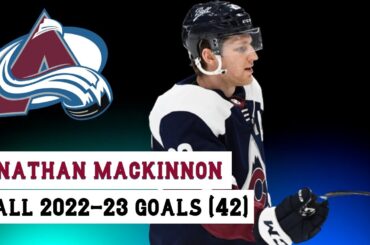 Nathan MacKinnon (#29) All 42 Goals of the 2022-23 NHL Season