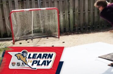 Working on the Wrist Shot | Learn to Play at Home with Bill Lindsay