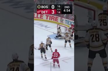 Bruins FALL SHORT vs Red Wings #nhlbruins