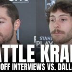 Ryan Donato & Tye Kartye React to Impressions of Dallas Stars, Seattle Kraken vs. Dallas Series