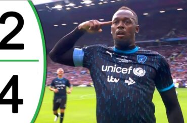 Soccer Aid 2023 - England vs World XI 2-4 Extended Highlights & Goals 2023