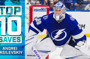 Top 10 Andrei Vasilevskiy saves from 2018-19