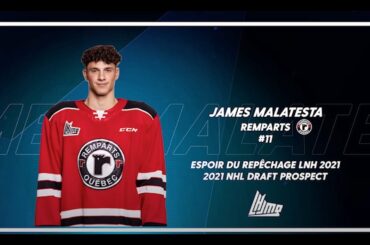 James Malatesta  | Espoirs du Repêchage LNH 2021 / 2021 NHL Draft Prospects