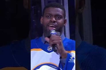 Malcolm Subban Sings The National Anthem