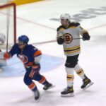 Charlie McAvoy Highsticking Penalty On Anthony Beauvillier