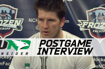 UND Hockey - NCHC Semifinal postgame press conference - 3/17/17