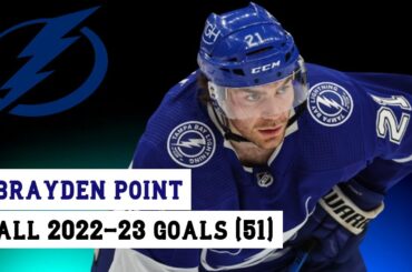 Brayden Point (#21) All 51 Goals of the 2022-23 NHL Season