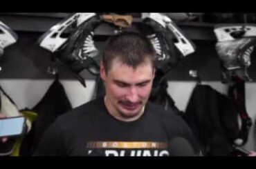 Dmitry Orlov interview after the victory over Vancouver