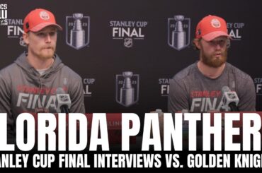 Eric Staal & Gustav Forsling React to Florida Panthers Facing Stanley Cup Elimination vs. Vegas