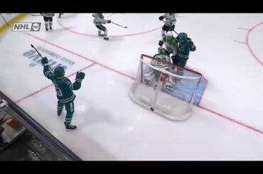 Alex Barabanov assists on Bonino's goal vs Stars (18 jan 2023)