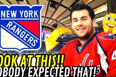 🔥 TODAY'S LATEST NEWS FROM THE NEW YORK RANGERS! LOOK AT THIS! NOBODY EXPECTED THAT! NHL!