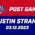 Austin Strand Post Game | 03.12.23