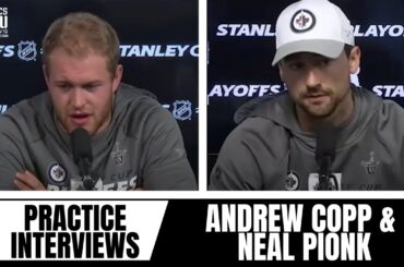Andrew Copp & Neal Pionk Discuss Mark Scheifele's Hit on Jake Evans & How It Will Effect the Series