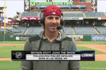 Bryson Stott talks Vegas Golden Knights
