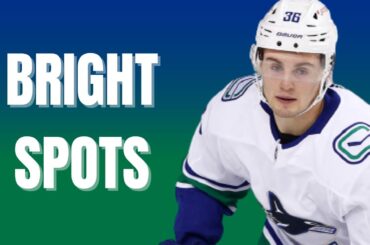 Canucks news: Nils Hoglander and Olli Juolevi are bright spots in a dismal season
