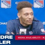 New York Rangers: K'Andre Miller Media Availability | Mar. 7, 2022
