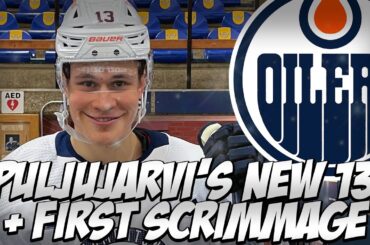 Jesse Puljujarvi Will Wear #13 For Edmonton Oilers This Season! | First Camp Scrimmage Tomorrow!