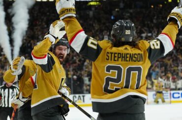 STONE & HAGUE and it's 2-0 VEGAS in Game 5!