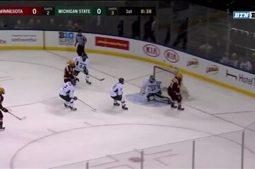 Casey Mittelstadt Opens Scoring vs. Michigan State (Jan. 18, 2018)