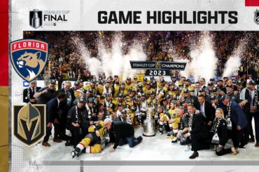 Panthers @ Golden Knights; Game 5, 6/13 | NHL Playoffs 2023 | Stanley Cup Final