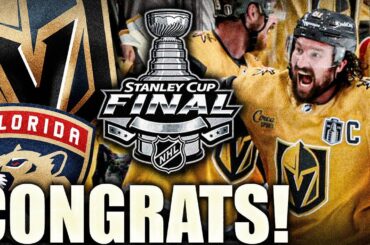 THE VEGAS GOLDEN KNIGHTS WIN THE STANLEY CUP: FLORIDA PANTHERS EMBARRASSED IN GAME 5 (Mark Stone)