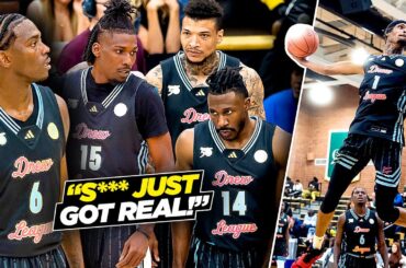 Frank Nitty & Tuff Fades GO CRAZY w/ Ty Glover & Bodybag in the Drew League!!