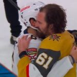 Golden Knights And Panthers Exchange Handshakes Following Vegas' Stanley Cup Final Victory