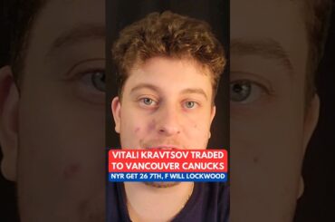 Vitali Kravtsov traded to the Vancouver Canucks