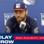 New York Rangers: Barclay Goodrow Pregame Media Availability | Jan. 24, 2022
