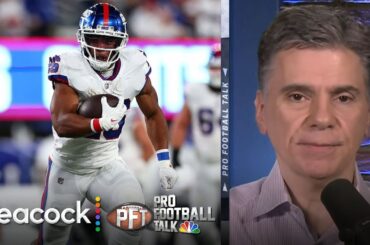 Which Doesn't Belong: Saquon Barkley, Tony Pollard, Josh Jacobs | Pro Football Talk | NFL on NBC