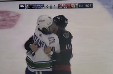 Jake Virtanen Ryan Dzingel Fight 2021