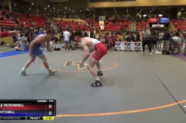 170 Lbs Champ. Round 2 - Khale McDonnell, CA Vs Ian Mitchell, OK 08c9