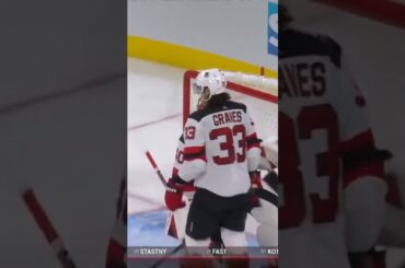 Jesper Fast gets his 5th and it's a series winner in OT. #nhl #playoffs #ConferenceFinals