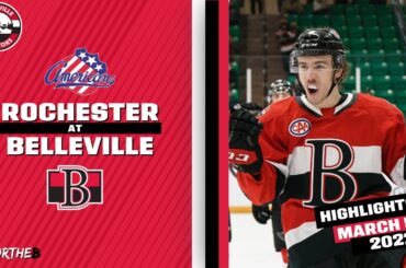 HIGHLIGHTS: Rochester Americans - 6 at Belleville Senators - 5