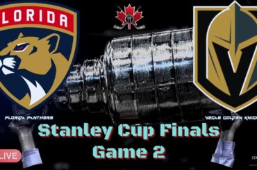 🚨Florida Panthers vs Vegas Golden Knights🚨 Epic Battle on Ice for Stanley Cup Game 2! 🏆🏒