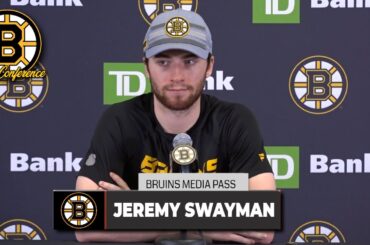 Jeremy Swayman Postgame Interview | BOS vs NYR 11-26