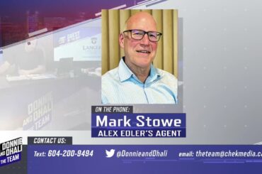 Mark Stowe on his client Alex Edler heading to Free Agency