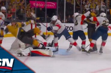 Hague Finds The Back Of The Net Through Total Chaos To Extend Golden Knights' Lead