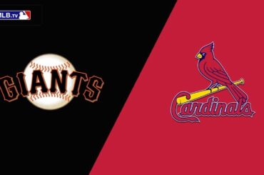 San Francisco Giants vs St Louis Cardinals Live Play by Play and Game Audio