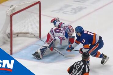 Mathew Barzal Beats Alexandar Georgiev With Nifty Move On Breakaway