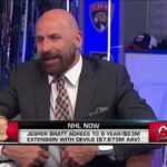 Jesper Bratt signs 8-year extension with New Jersey Devils