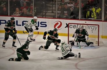 Jacob Peterson Going Down Whips This One Top Shelf On Cam Talbot